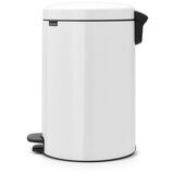 Brabantia Kanta za smeće s pedalom Newicon 20 L s plastičnim unutarnjim dijelom - White | shoptok.hr