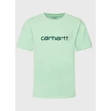 Carhartt WIP Majica Script I031047 Zelena Regular Fit