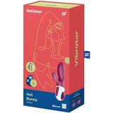 Satisfyer vibrator Hot Bunny aplikacijom, crveni | shoptok.hr