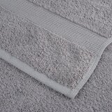  Ručnici SOLUND 4 kom sivi 100 x 200 cm 600 gsm | shoptok.hr
