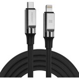 Mossily USB kabl JT188, Type-C to Lightning, 30W, 1m, Crni Cene