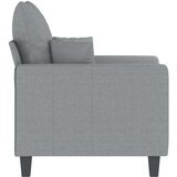  Fotelja svjetlosiva 60 cm od tkanine | shoptok.hr