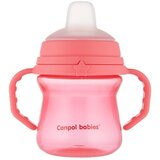 Canpol šolja sa silikonskim kljunom 150ml, Pink | Eponuda.com