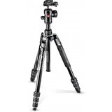 Manfrotto Befree Advanced Alu, crni Travel Tripod Kit Twist + Torbica za nošenje stativa. u