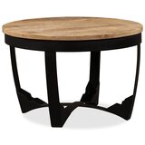 Maison Chic Klubska mizica - kavna mizica - Nizka mizica iz neobdelanega mangovega lesa 60x40 cm, (21752250) | Shoptok.si