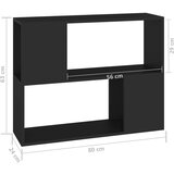 vidaXL TV ormarić crni 80 x 24 x 63 cm od iverice | shoptok.hr