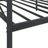  Dnevni krevet bez madraca crni 100x200 cm čelik | shoptok.hr