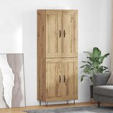  Highboard Umjetnički hrast 69,5 x 34 x 180 cm Konstruirano drvo | shoptok.hr