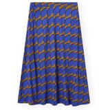 Compania Fantastica Krila COMPAÑIA FANTÁSTICA Skirt 41105 - Geometric 2 Modra Cene