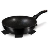 Shumee GRANITNI WOK 30CM BERLINGER HAUS ČRNA ROZA BH-6178, (21384562) | Shoptok.si