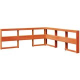  Krevet s regalom za knjige bez madraca 180x200 cm od borovine | shoptok.hr
