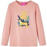 vidaXL Dječja majica dugih rukava svjetloružičasta 128 | shoptok.hr