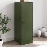 vidaXL Komoda olivno zelena 34,5x39x107 cm jeklo Cene