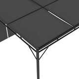 Vrtna sjenica s bočnim zastorom 3 x 3 x 2,25 m antracit | shoptok.hr
