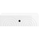 Stolna montirana na zid Bijela visokog sjaja 59 x 34,5 x 17 cm | Eponuda.com