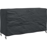 vidaXL Prevleka za zunanje pohištvo Črna 180 x 70 x 90 cm 210D | Shoptok.si