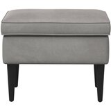  Stolica za noge Svjetlosiva 55 x 35 x 41 cm Baršun | shoptok.hr