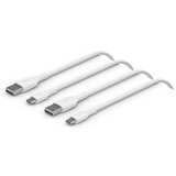 Belkin 1x2 usb-c/usb-a pvc cable 1m, 2Pack white CAB001bt1MWH2PK | shoptok.hr
