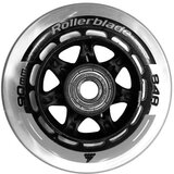 Rollerblade 90mm 84A Inline Wheels + SG9 Bearings + Spacers cene