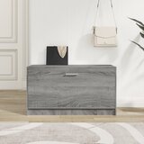 vidaXL Klop za čevlje siva sonoma 80x24x45 cm inženirski les Cene