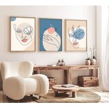 Wallity Uramljena slika Huhu139, 20x30 cm, 3 dijela | Eponuda.ba