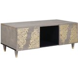  Kava Stol Siva 100 x 54 x 40 cm Čvrsto drvo manga | shoptok.hr