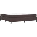  s opruga kutije Tamno smeđa 200 x 200 cm tkanina | shoptok.hr