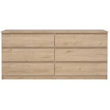 Tvilum Komoda v hrastovem dekorju v naravni barvi 154x70x50 cm Naia – | Shoptok.si