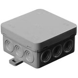  nadometna doza 75x75x37mm siva IP54 | Shoptok.si