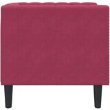  Fotelj chesterfield vinsko rdeč žamet | Shoptok.si