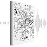  Slika - City Plan: Poznan (1 Part) Vertical 60x90 Akustična | shoptok.hr