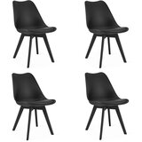 Mark stolica - crna / crne noge x 4 | shoptok.hr