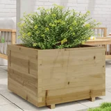 vidaXL Vrtno cvetlično korito 70x70x49,5 cm impregnirana borovina