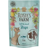 Rosie's Farm Snack "Strips" riba - 3 x 45 g