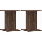 Stalci za biljke 2 kom boja smeđeg hrasta 30x30x40 cm drveni | shoptok.hr