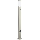 vidaXL Stupić sa senzorom i utičnicom 110 cm nehrđajući čelik IP44 | shoptok.hr