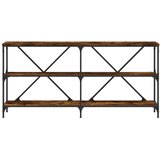  Konzoni stol boja hrasta 160 x 30 x 75 cm od drva i željeza | shoptok.hr