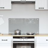 vidaXL Kuhinjski Backsplash Svijetlosiva Kaljeno staklo 80 x 40 x 0.6 cm | shoptok.hr