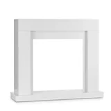 Klarstein studio frame, kaminska konstrukcija, okvir, mdf, moderna zasnova, bela
