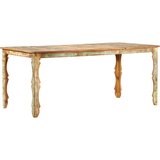 vidaXL Jedilna miza 180x90x76 cm trden predelan les Cene