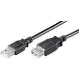 Ewent Ec1011 Usb 2.0 tip A moški na tip A ženski 1M črn podaljšek, (21407262) | Shoptok.si