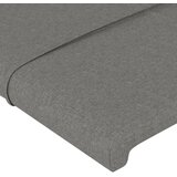  Uzglavlje tamno sivo 160x5x118/128 cm tkanina | shoptok.hr
