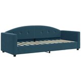  Dnevni krevet s madracem plavi 80 x 200 cm baršunasti | shoptok.hr