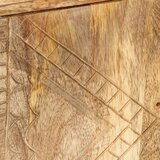  Komoda iz trdnega mangovega lesa 110x30x60 cm, (20656213) | Shoptok.si