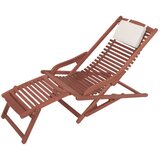 Garden Pleasure Vrtni zložljiv ležalnik iz evkaliptusovega lesa Garden Pleasure Aljaska Cene