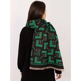 Wool Fashion Italia Scarf-AT-SZ-23158.32-black-green | Shoptok.si