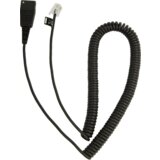 Jabra QD Cord to RJ10, coiled, 0,5 - 2 meters, for Lucent Callmaster V, VI, Cisco 79xx and PLX A22 | ePonuda.com