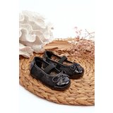 FR1 Black Children's Ballerina Flats With Bow Jellema | ePonuda.com