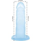 Addiction Silikonski dildo Blue Lagoon, 14 cm | shoptok.hr