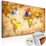  Slika na plutenoj podlozi - World Map: Time Travel [Cork Map] 120x80 Cijene